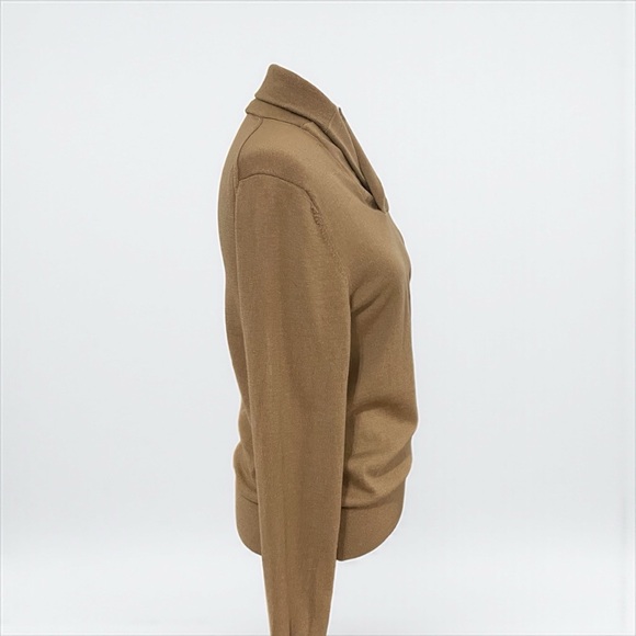 GAP Women's Brown Cowl Neck Sweater * Size Small * Extra Fine Merino Wool - Picture 7 of 11